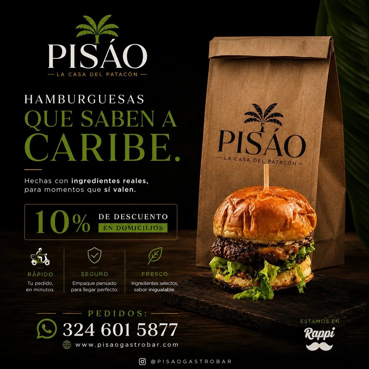 Promoción de domicilios PISÁO